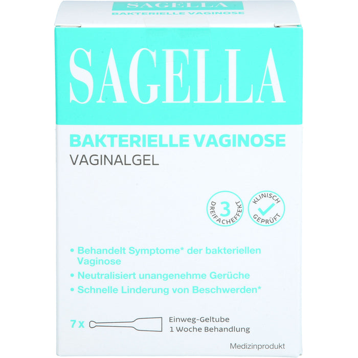 Sagella Vaginalgel gegen bakterielle Vaginose, 7 St. Packung