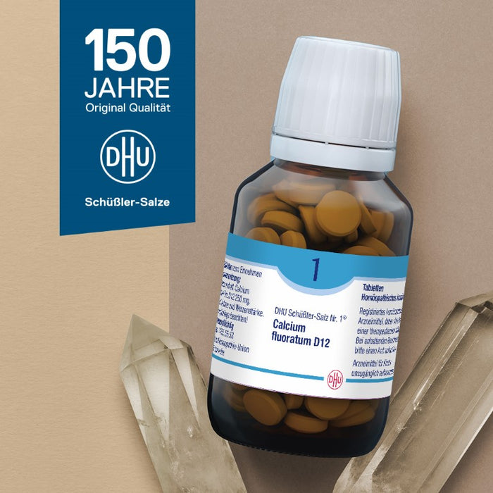 DHU Schüßler-Salz Nr. 1 Calcium fluoratum D12, 200 St. Tabletten
