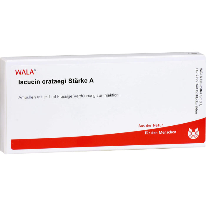Iscucin  Crataegi Stärke A, 10 pcs. Ampoules