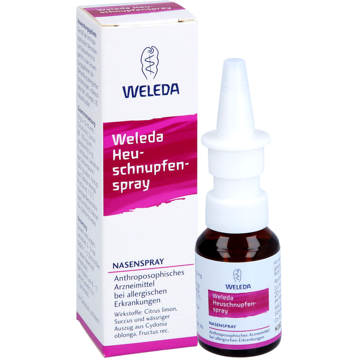 WELEDA Heuschnupfenspray Nasenspray, 20 ml Solution