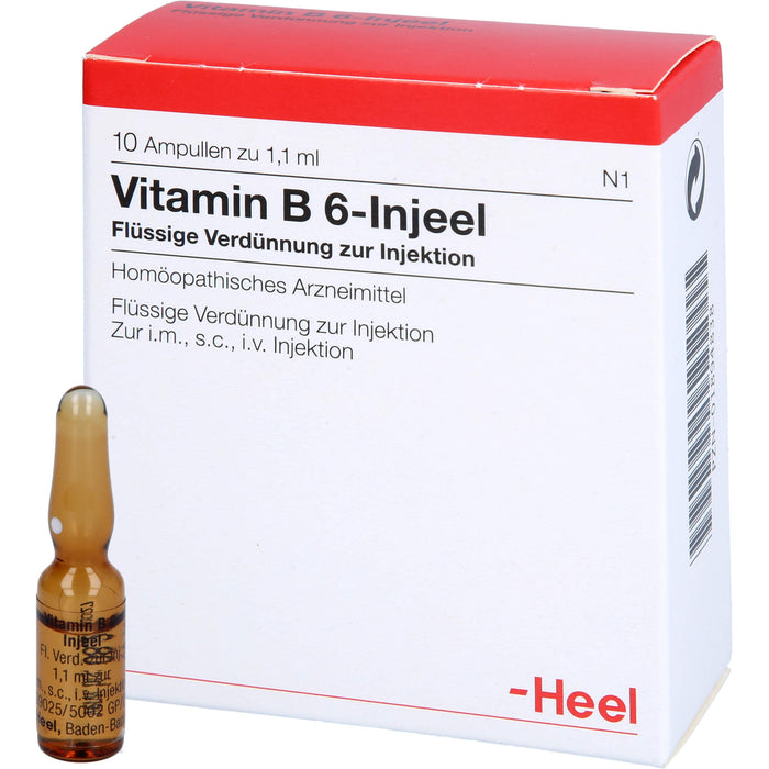 Vitamin B 6 Injeel Amp., 10 pc Ampoules