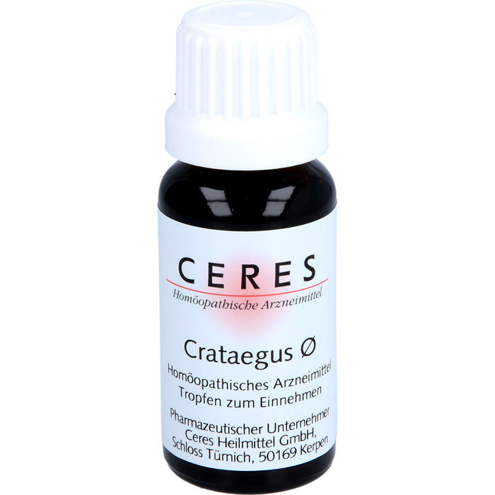 CERES Crataegus ø Urtinktur, 20 ml Solution