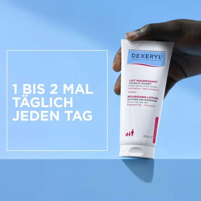 DEXERYL Pflegelotion für trockene bis sehr trockene Haut, 200 ml Cream