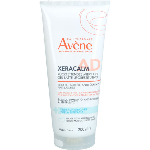 Avène  XeraCalm A.D rückfettendes Milky Gel beruhigt sofort, 200 ml Gel