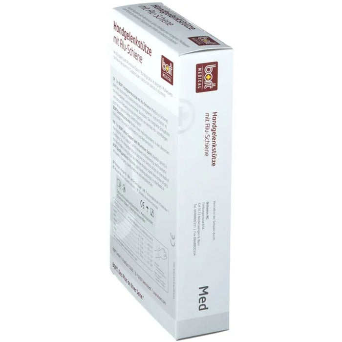 BORT Handgelenkstütze mit Alu-Schiene links Gr. M blau, 1 pcs. Bandage