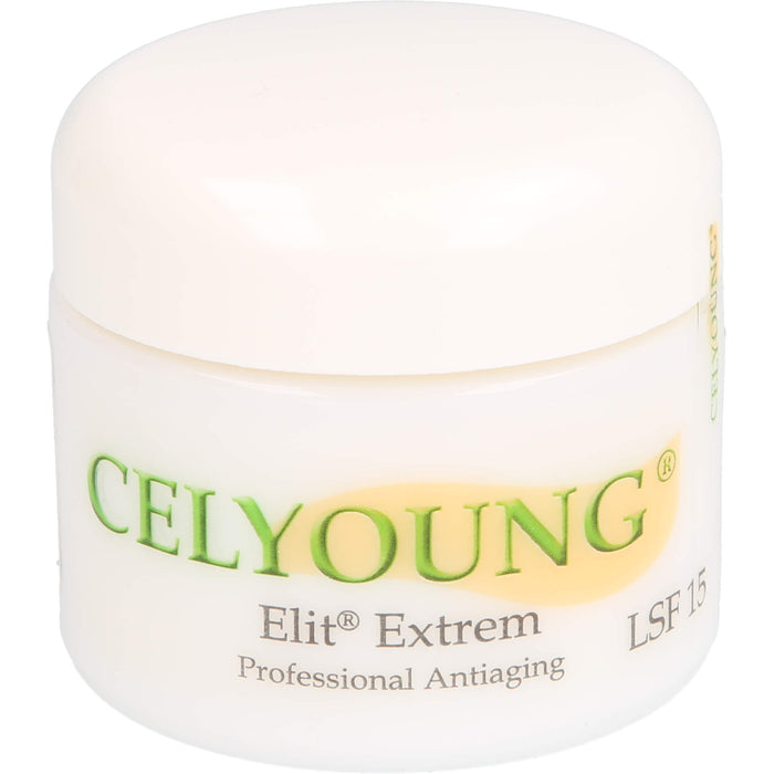 CELYOUNG Elit Extrem LSF 15 professional Antiaging Creme für Gesicht und Hals, 50 ml Crème