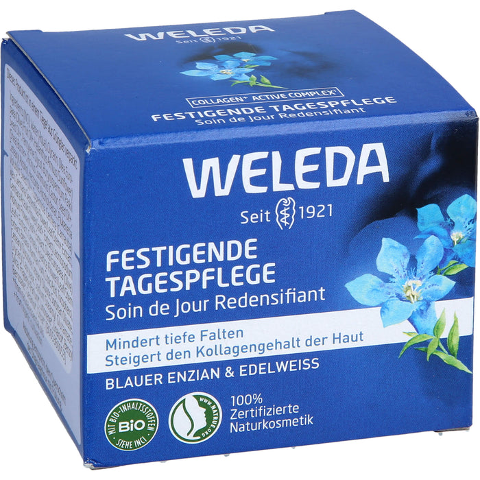 WELEDA festigende Tagespflege mindert tiefe Falten und steigert den Kollagengehalt der Haut, 40 ml Cream