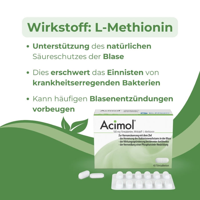 Acimol 500 mg  mit pH-Teststreifen, 96 St. Tabletten