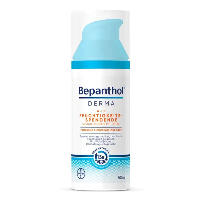 Bepanthol Derma Feuchtigkeit. Gesichtscreme LSF25, 50 ml Creme