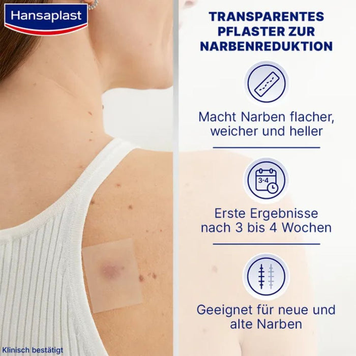 Hansaplast Pflaster zur Behandlung von Narben, 21 pcs. Patch