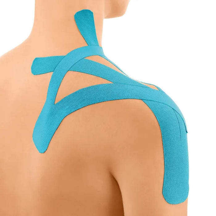 Ratioline Sport-Tape 5 cm x 5 m türkis für kinesiologische Verbände, 1 pc pansement