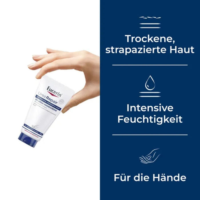 Eucerin UreaRepair plus Handcreme 5 %, 75 ml Creme