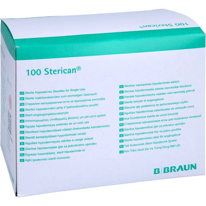 Sterican Einmalkanüle 18G 1,20 x 40 mm Kurzschliff, 100 pc Aiguilles
