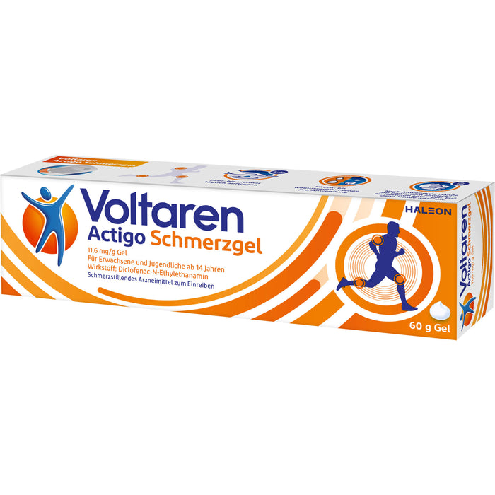 Voltaren Actigo Schmerzgel 11,6 mg/g Gel, 60 g Gel