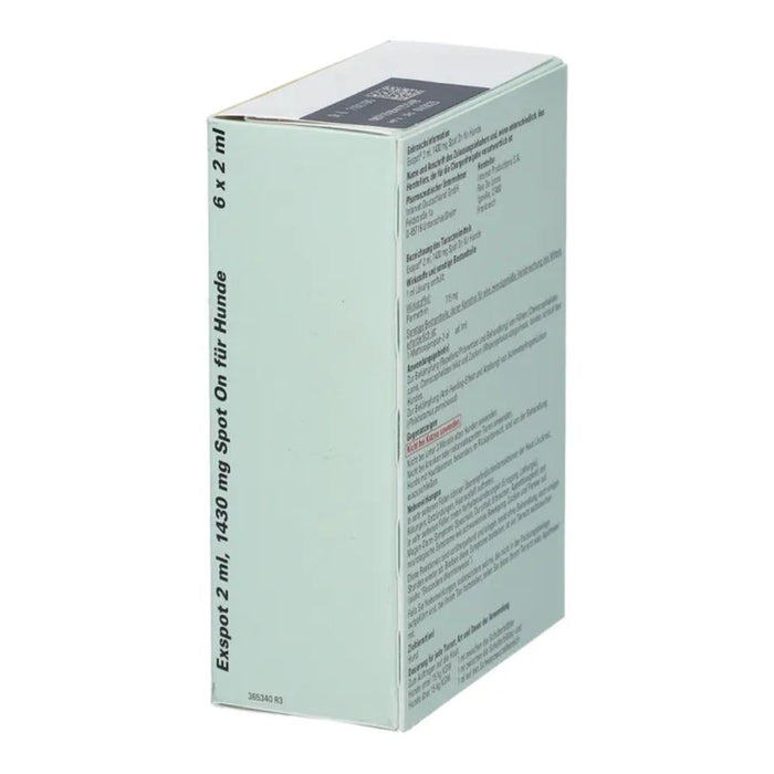 exspot Lösung bei Floh und Zeckenbefall, 12 ml Solution