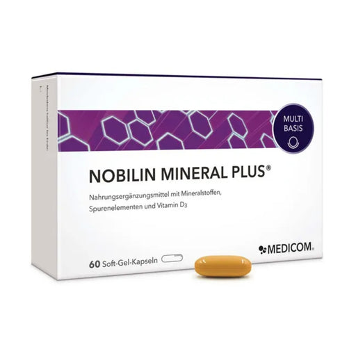 NOBILIN Mineral Plus Multi Basis Soft-Gel-Kapseln, 60 St. Kapseln