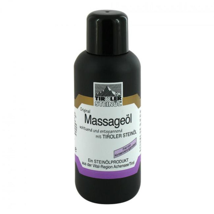 TIROLER STEINOEL MASSAGEOEL, 200 ml Öl