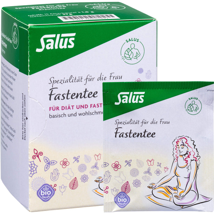 Salus Fastentee Basische Kräutertee-Mischung, 15 pcs. Filter bag