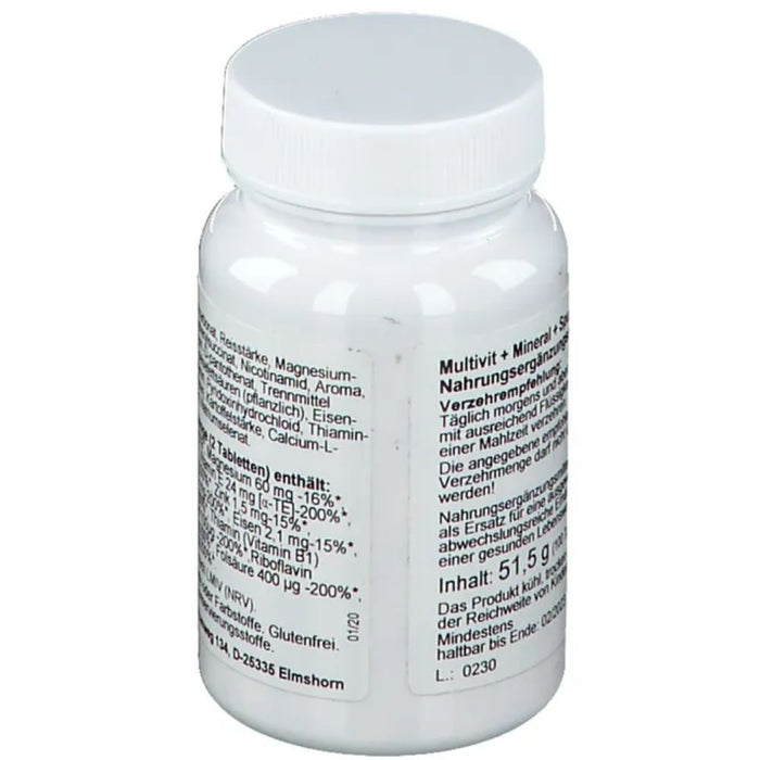 SYNOMED Multivit + Mineral + Spurenelemente Tabletten, 100 St. Tabletten