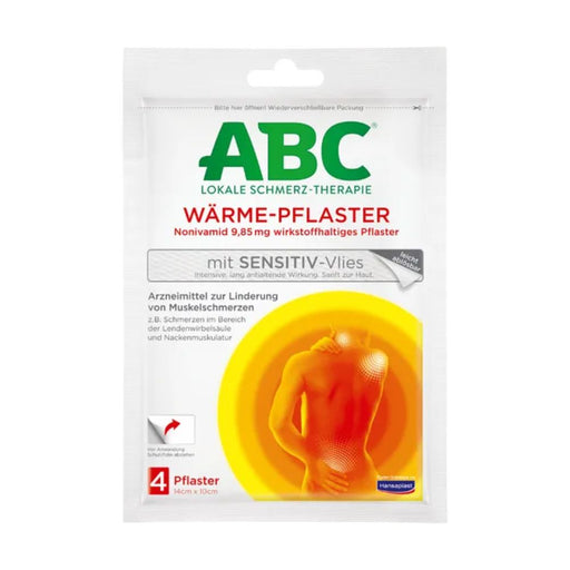 Hansaplast ABC Wärme-Pflaster mit Sensitiv-Vlies 14 x 10 cm, 2 St. Pflaster
