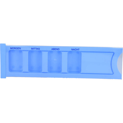 Medikamentendisp. morg.-mitta.-aben.-nach. blau, 1 St 