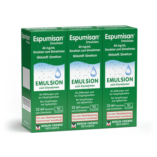Espumisan Emulsion bei Blähungen, 96 ml Lösung