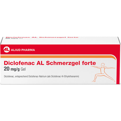 Diclofenac AL Schmerzgel forte 20 mg / g bei akutem Bewegungsschmerz nach stumpfem Trauma, 180 g Gel