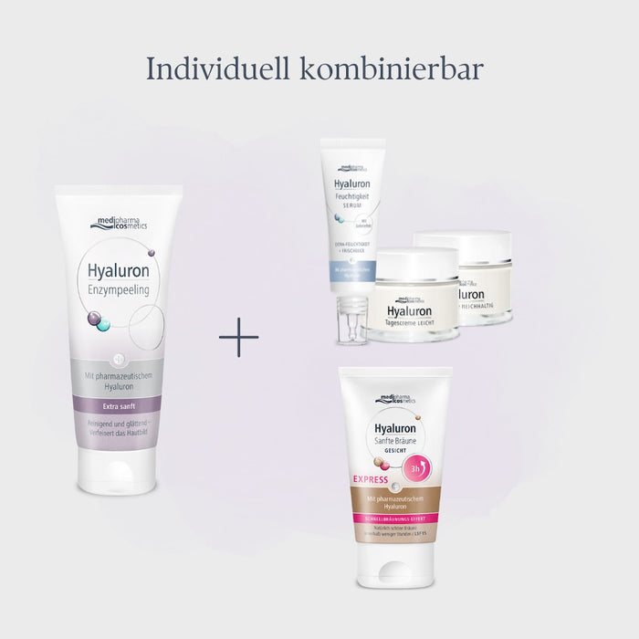 Medipharma Cosmetics Hyaluron Enzympeeling reinigend und glättend, 100 ml Crème