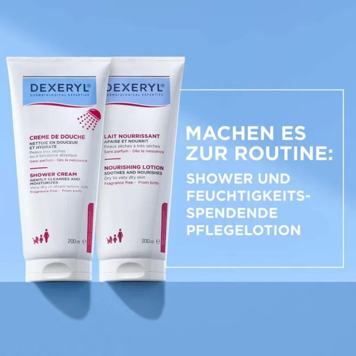 DEXERYL Pflegelotion für trockene bis sehr trockene Haut, 200 ml Cream