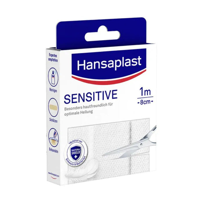 Hansaplast Sensitive Pflaster Hypoallergen 1mx8cm, 1 pcs. Patch