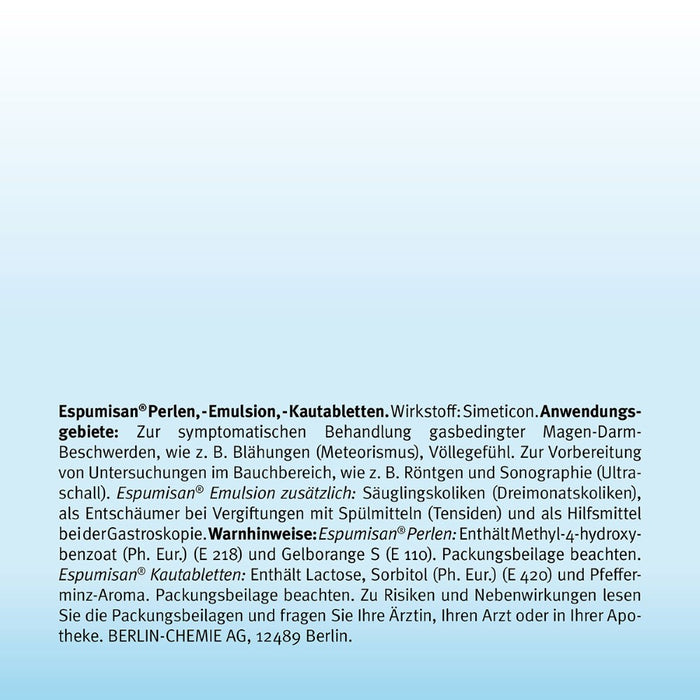 Espumisan Emulsion bei Blähungen, 96 ml Lösung