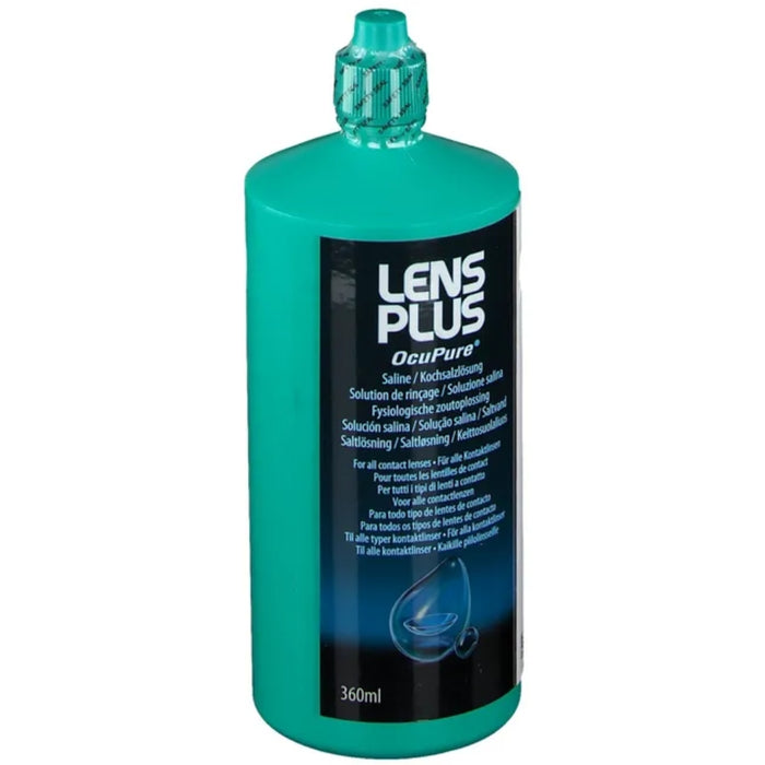 Lens Plus OcuPure Kochsalzlösung, 360 ml Solution