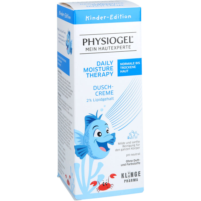 PHYSIOGEL Daily Moisture Therapy Dusch-Creme für normale bis trockene Haut für Kinder, 150 ml Gel douche