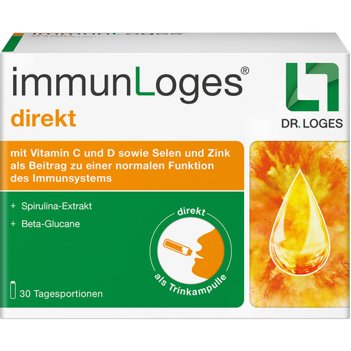 ImmunLoges direkt Trinkampullen zur Unterstützung eines normalen Immunsystems, 30 St. Lösung