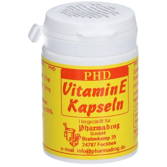 PHD Vitamin E Kapseln, 100 St. Kapseln