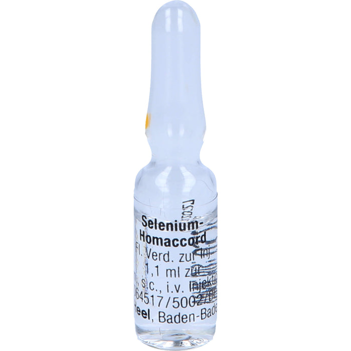 Selenium-Homaccord  Inj.-Lsg., 10 pcs. Ampoules