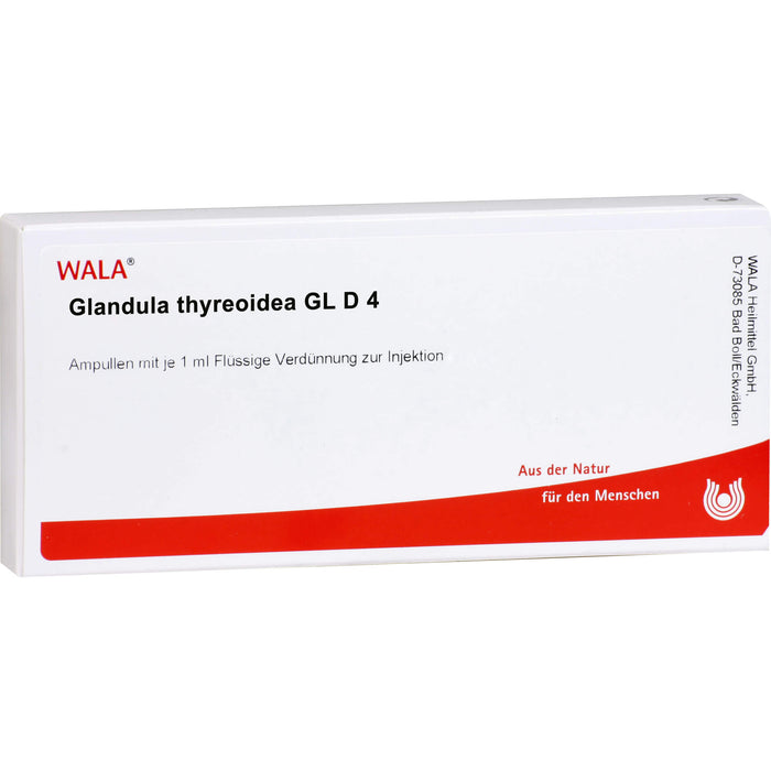 Glandula thyreoidea Gl D4 Wala Ampullen, 10 pc Ampoules