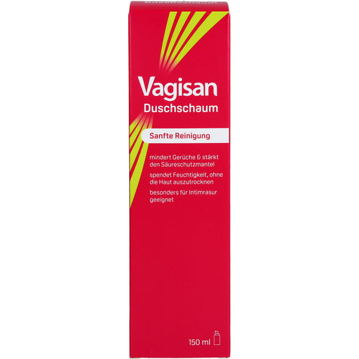 Vagisan Duschschaum zur sanften Reinigung des äußeren Intimbereichs, 150 ml Schaum