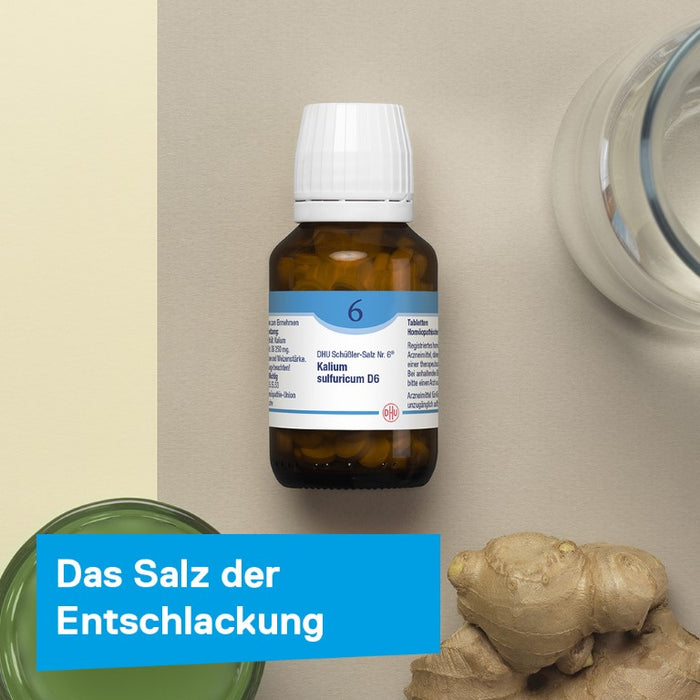 DHU Schüßler-Salz Nr. 6 Kalium sulfuricum D6, 200 pcs. Tablets