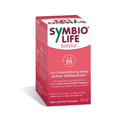 SymbioLife Satylia Kapseln zur Unterstützung eines aktiven Stoffwechsels, 28 St. Kapseln
