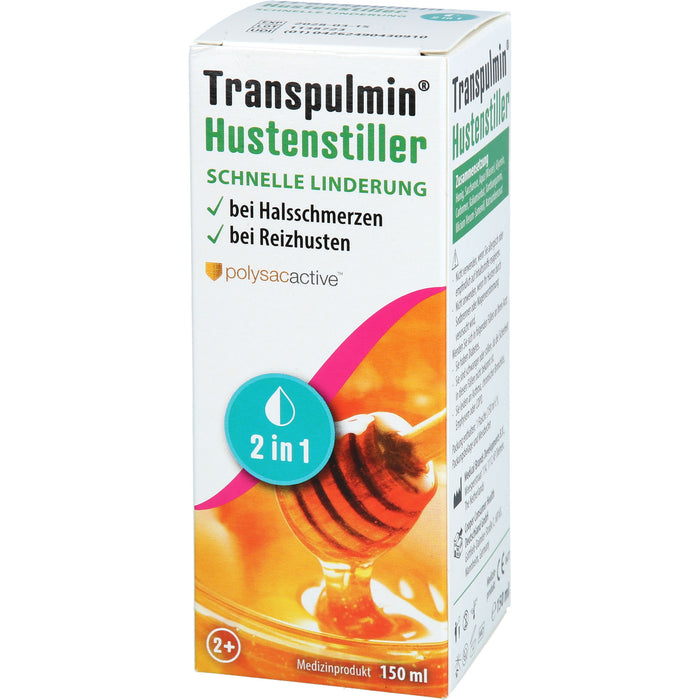 Transpulmin Hustenstiller Sirup, 150 ml Solution