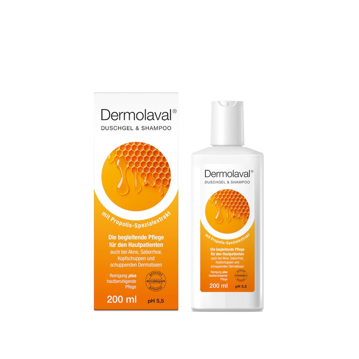 Dermolaval Duschgel+shampo, 200 ml 