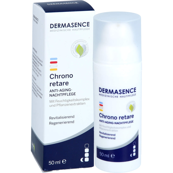 DERMASENCE Chrono retare Anti-Aging Nachtpflege, 50 ml Cream