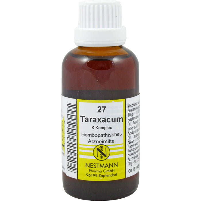 NESTMANN Taraxacum F Komplex 27 Mischung, 50 ml Lösung