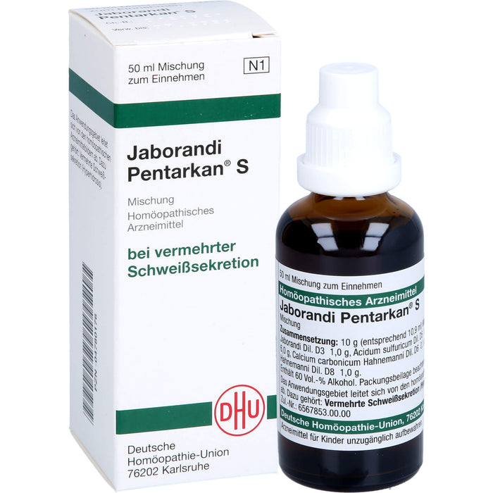 Jaborandi Pentarkan  S Liquidum, 50 ml Solution
