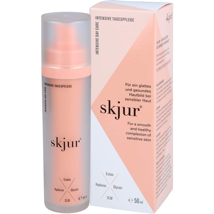 Skjur Intensive Tagespflege für ein glattes und gesundes Hautbild bei sensibler Haut, 50 ml Cream