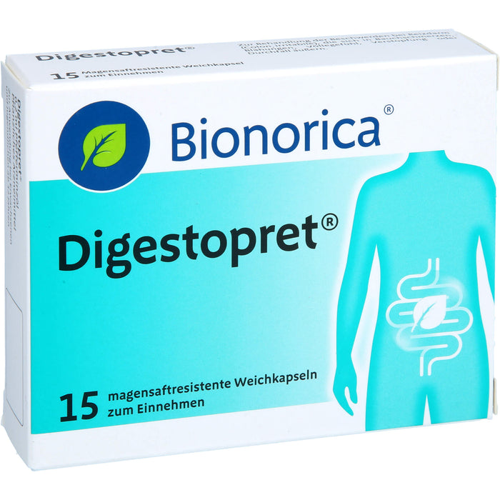 Digestopret Weichkapseln bei Darmbeschwerden, 15 pc Capsules