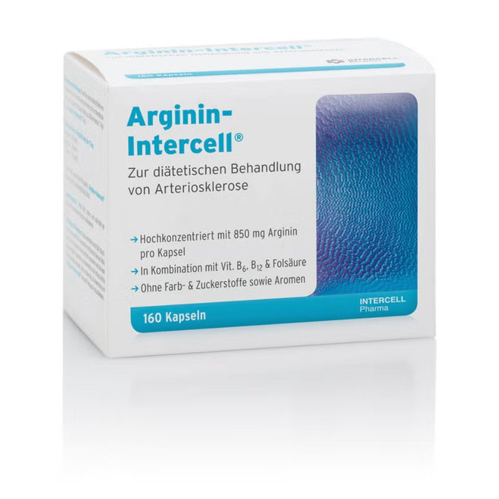 Arginin-Intercell Kapseln bei Arteriosklerose, 160 St. Kapseln