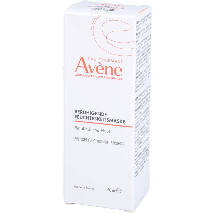 Avène beruhigende Feuchtigkeitsmaske für empfindliche Haut, 50 ml Cream