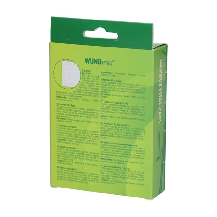 WUNDmed Bambus Vital-Pads zum Auftragen auf die Füße, 10 pcs. Patch